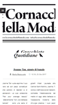 Mobile Screenshot of lecornacchiedellamoda.com